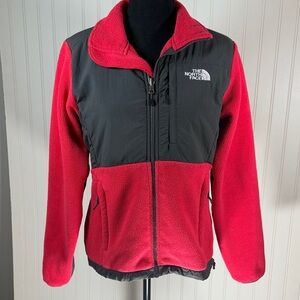 The North Face Women’s Denali Vibrant Pink and Black Polartec Fleece Jacket S